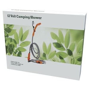 SHOWER CAMPING 12VDC 4.8M CIGPLG