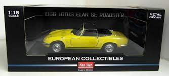 Sun Star 1:18 Lotus Elan SE Roadster 1966 Yellow