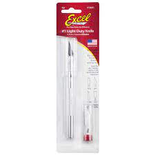 Excel Light Duty Knife with 5 assorted blades