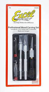 Excel Professional Wood Carving Set