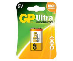 GP Ultra Alkaline 9V Battery