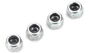 Du Bro 4mm Nylon Insert Lock Nuts  #2102