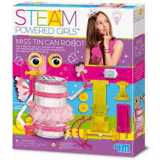 4M Miss Tin Can Robot