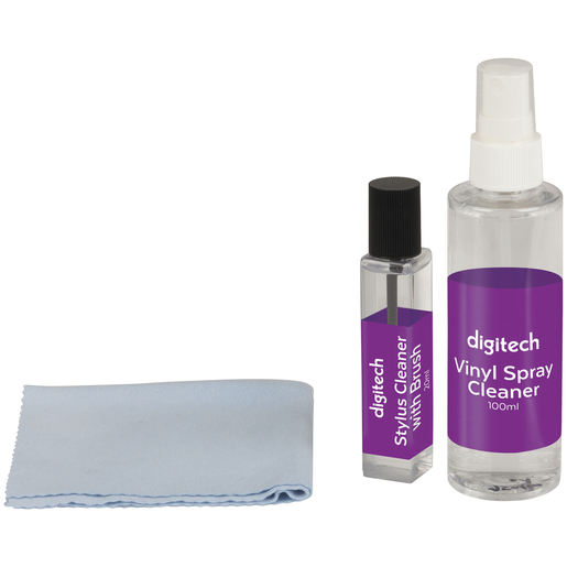 CLEANER VINYL 100/25ML W/SPRY/MICROFIBRE