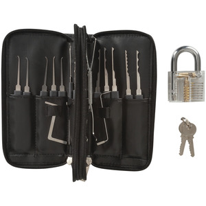 TOOL KIT LOCK PICKING 24PCE W/CASE