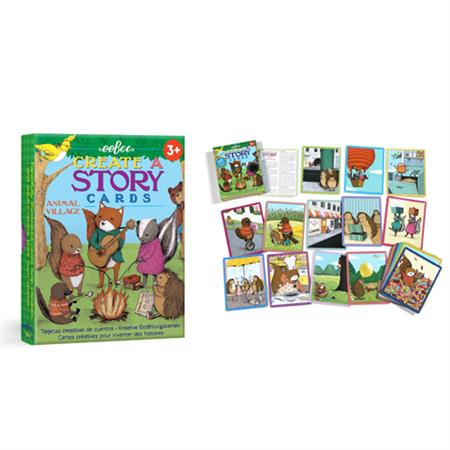 eeBoo Tell me a Story Cards - Animal Village