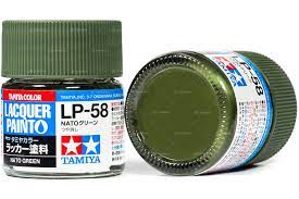 Tamiya Lacquer Paint LP-58 Nato Green