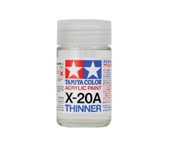 Tamiya Acrylic Paint Thinners X-20A 46ml