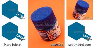 Tamiya Lacquer Paint LP-78 Flat Blue