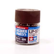 Tamiya Lacquer Paint LP-57 Red Brown