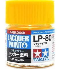 Tamiya Lacquer Paint LP-80 Flat Yellow