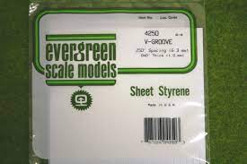 Evergreen Sclae Models #4188 V-Groove