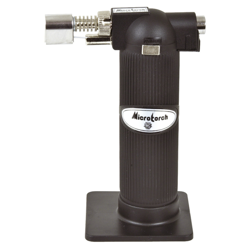 TORCH GAS UPRIGHT W/PIEZO IGN/STAND BLK