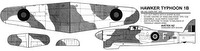 Hawker Typhoon Panel Glider