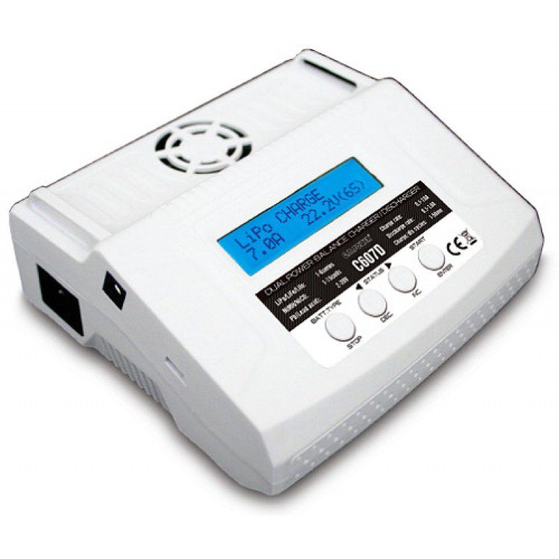 GT Power Dual Power Charger C607D 7A/80W