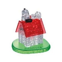 Crystal Puzzle Snoopy House