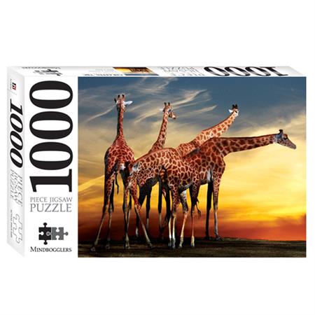 Giraffes Open Air Zoo Puzzle 1000 pc