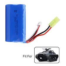 7.4 lithium Battery for RC 1161 Rip Saw tank