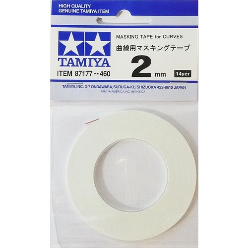 Tamiya Masking Tape for curves 2mm