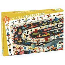 Car Rally, Observation and Poster, 54 pc puzzle