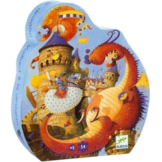 Djeco 54pc Valiant and the Dragon jigsaw