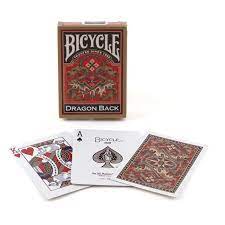 Bicycle Gold Dragon Back Playing cards