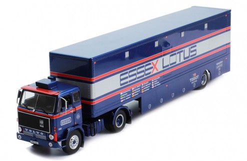 IXO Models 1:43 VolvoF89 Racing Transporter