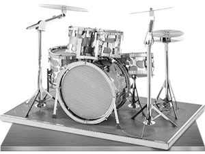 Metal Earth Drum Set