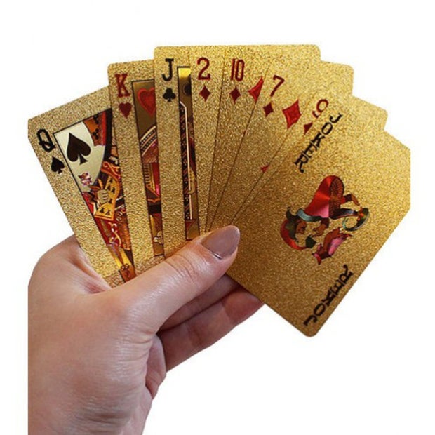 Dal Rossi Gold playing cards