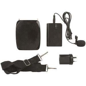 SPKR SYSTEM MICROPHONE UHF LAPEL RECH