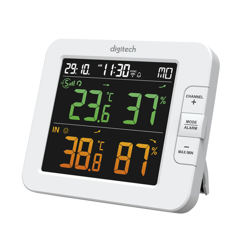 Smart Wifi Multi-Channels Weather Station with Colour LCD Screen