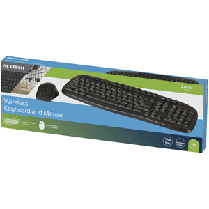 KEYBOARD/MOUSE USB 2.4GHZ W/LESS 1600DPI  - Save 15%