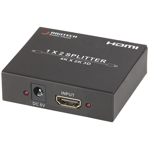 SPLITTER HDMI 2WAY UHD4K PSU