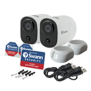 Swann 1080p Battery Powered Twin Pack Xtreem Wi-Fi Camera