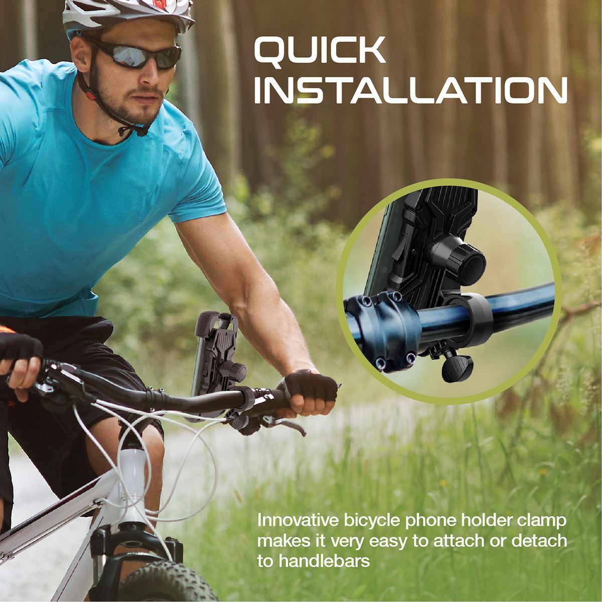 PROMATE QUICK MOUNT SMARTPHONE BIKE MOUNT