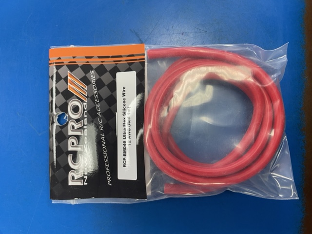 RCPRO 12 AWG Ultra Flex Silicon Wire 1m Red