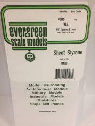 Evergreen Sclae Models #4506 Tile