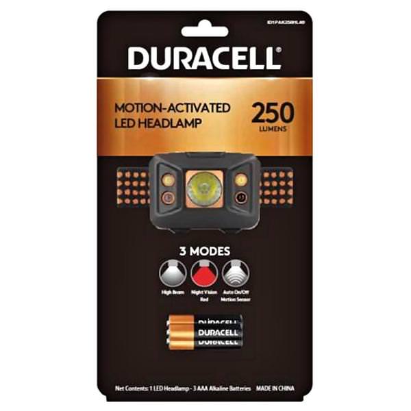 DURACELL 200 LUMEN HEADLAMP