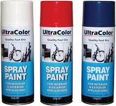 Ultra Colour Spray Paint Gloss White