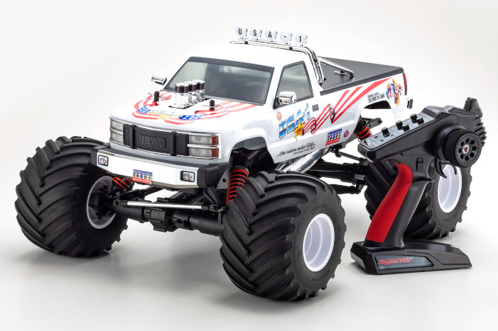 Kyosho 1:8 Scale RC .25 Nitro Engine 4WD Monster Truck RTR