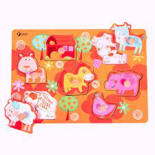 Classic World Farm Animals Puzzle