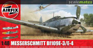 Airfix 1:48 Messerschmitt Bf109E-3/E-4