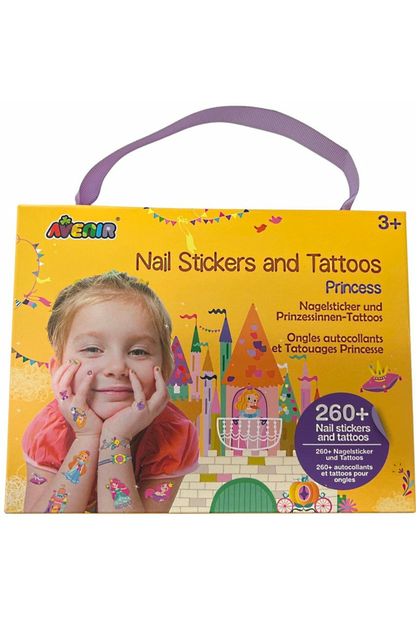 Nail Stickers and Tattoos - Princess