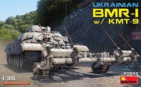 Miniart 1:35 Ukrainian BMR-1 with KMT-9