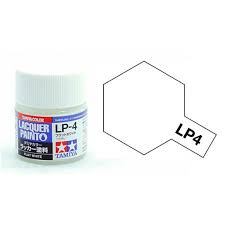 Tamiya Lacquer Paint LP-4 Flat White