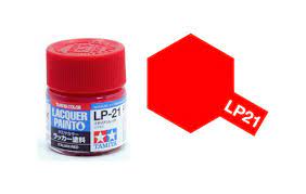 Tamiya Lacquer Paint  LP-21  Italian Red