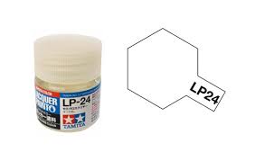 Tamiya Lacquer Paint  LP-24  Semi Gloss Clear