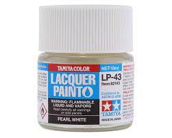 Tamiya Lacquer Paint Pearl White   LP-43