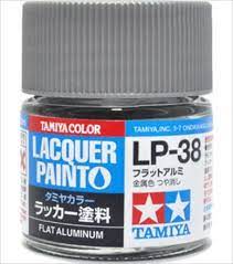 Tamiya Lacquer Paint Flat Aluminum LP-38