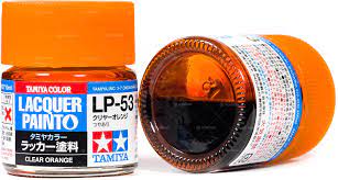 Tamiya Lacquer Paint LP-53 Clear Orange